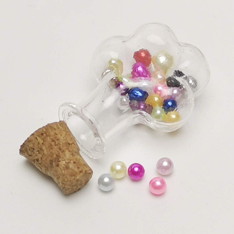 Chenkou Craft 12000pcs 2.8mm Assorted 15 Colors No Hole Round Ball Bead Scrapbooking Craft DIY Beads Decoration + Plastic Box (Assorted Colors, 2.8mm) - Image 4